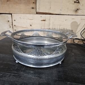 CorningWare Silver Plated Dish Holder - Silver